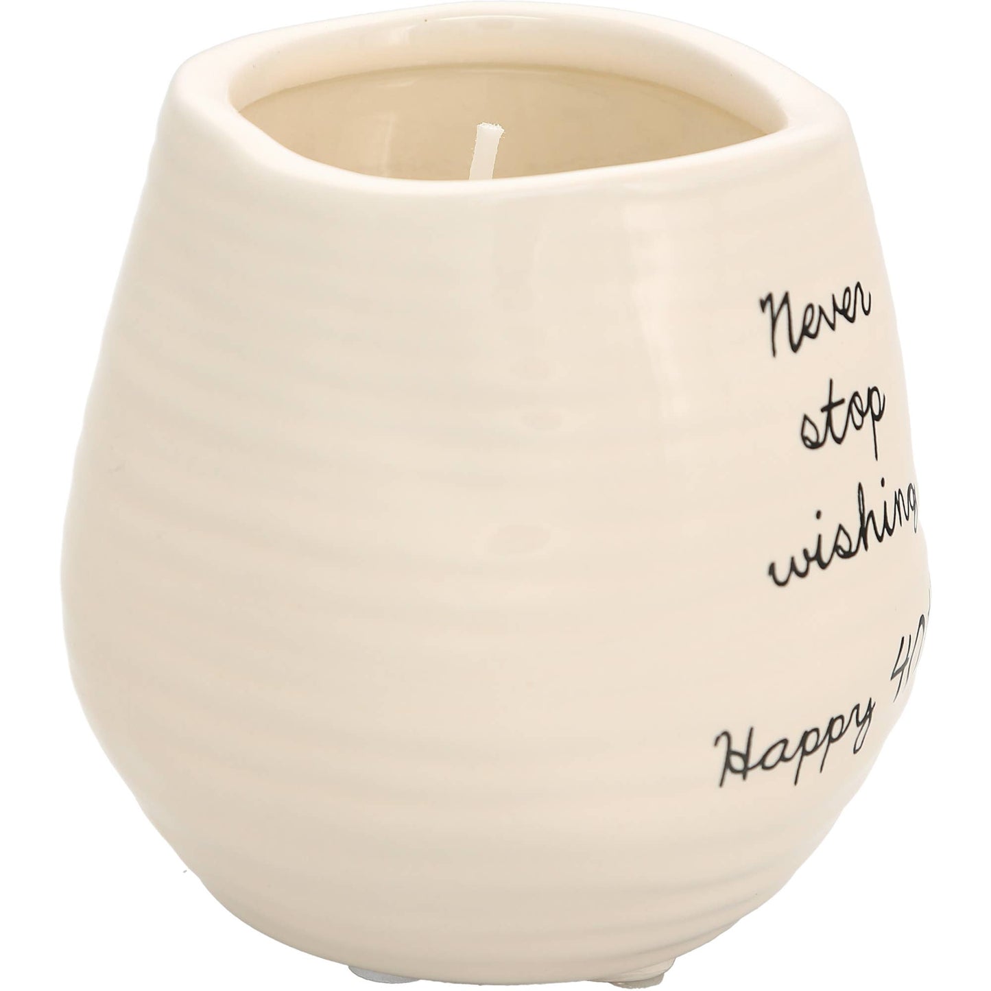 Happy 40th - 8 oz - 100% Soy Wax Candle
Scent: Serenity