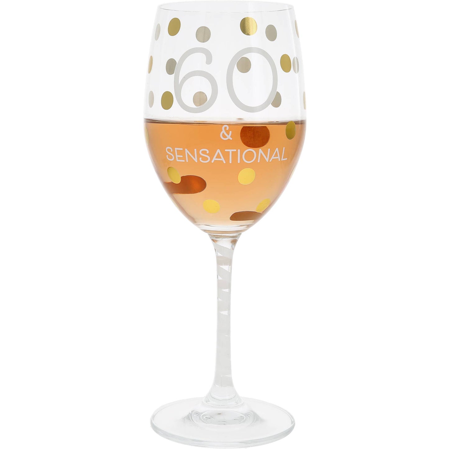 60 - Gift Boxed 16 oz Crystal Wine Glass