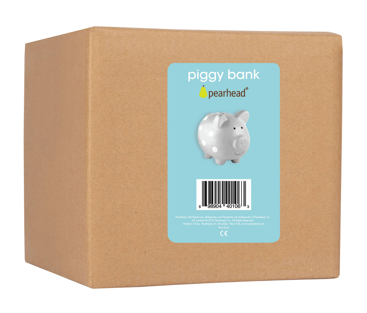 Polka Dot Piggy Bank, Money Bank for Baby or Kids
