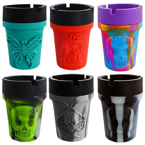 Smokezilla Silicone Glow Butt Bucket Assortment- 6/Pack