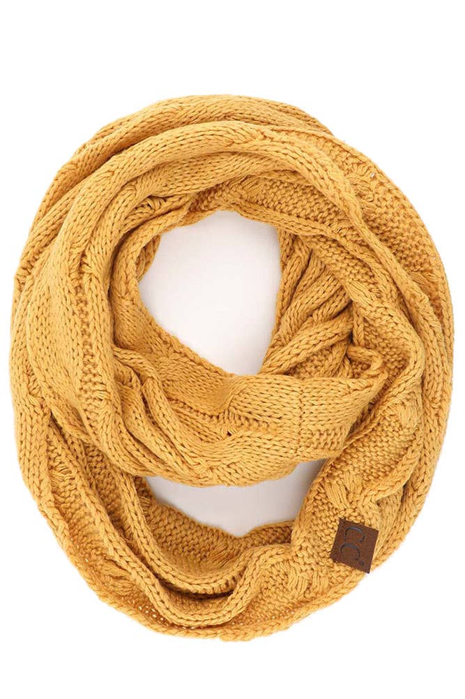 C.C Knitted Scarf