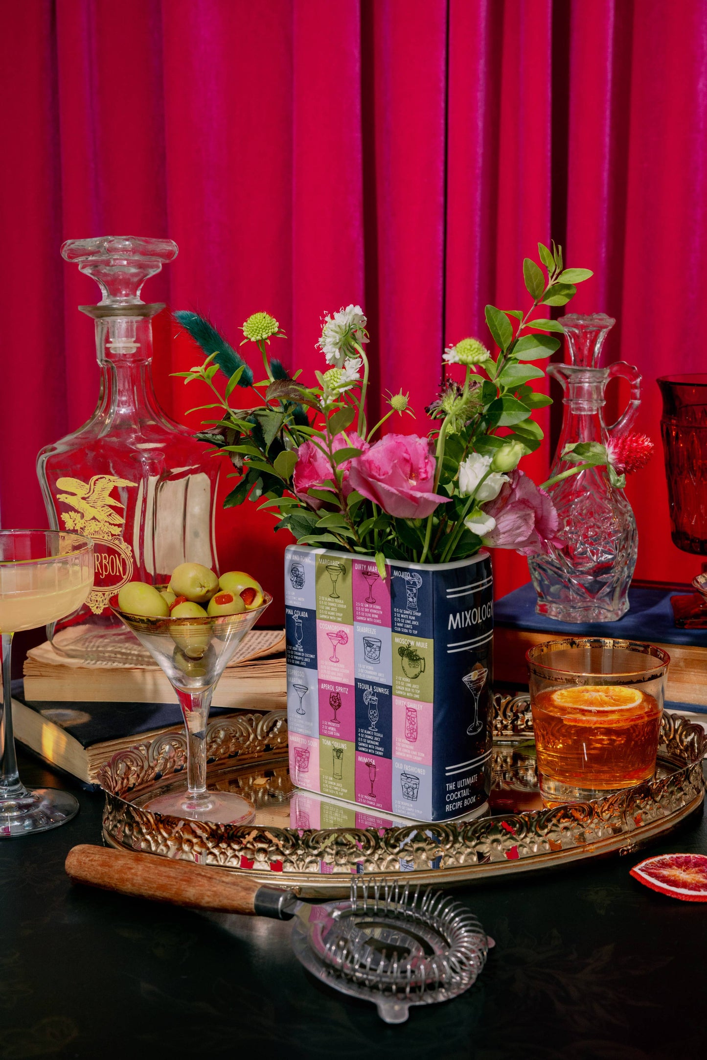 Small Book Vase, Mixology
