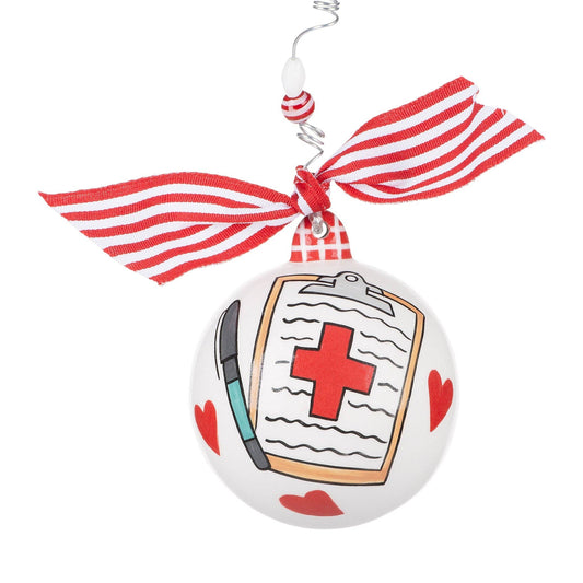 Nurse Off the Charts Christmas Ornament