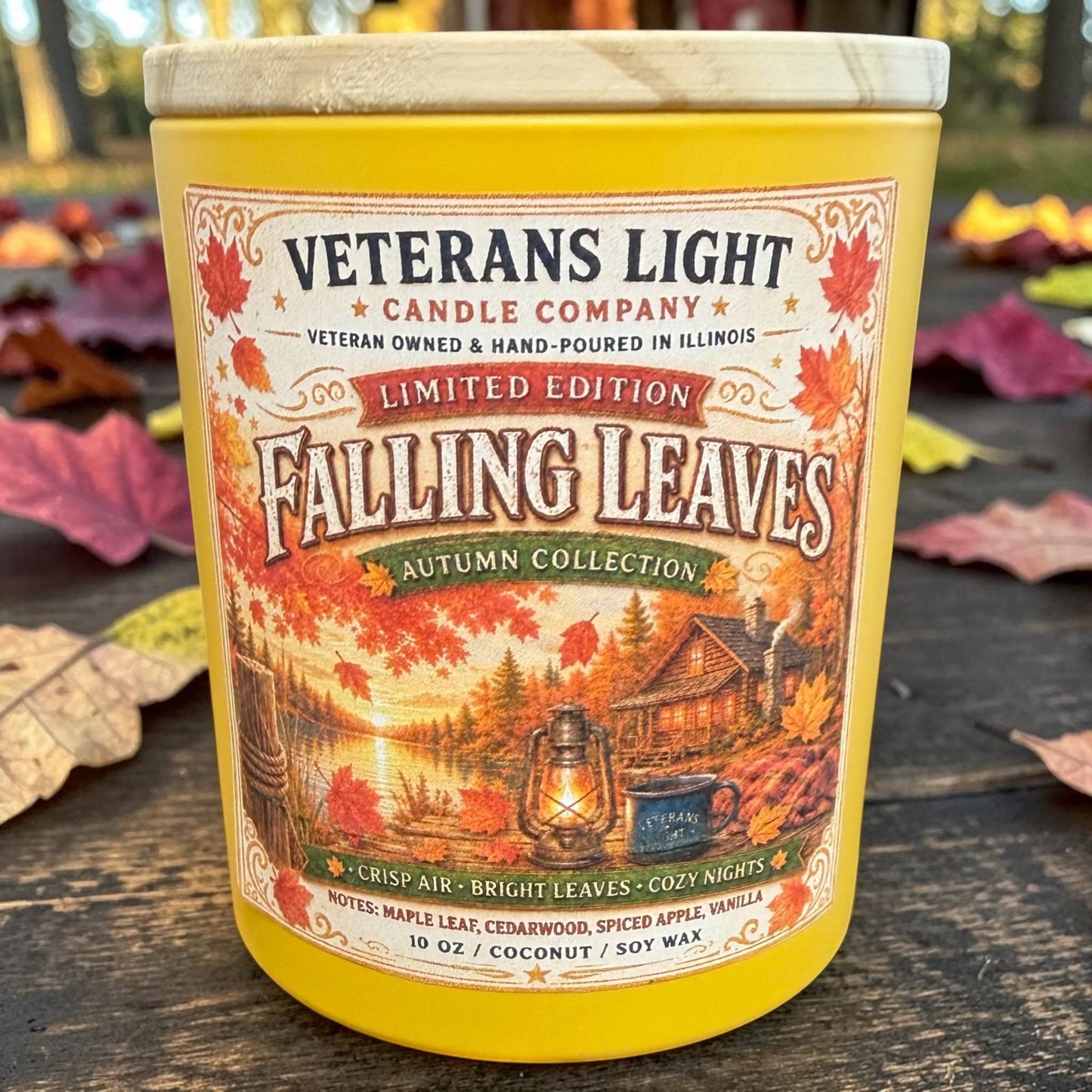 Falling Leaves | Earthy Autumn, Greens, Pine, Spiced Florals
