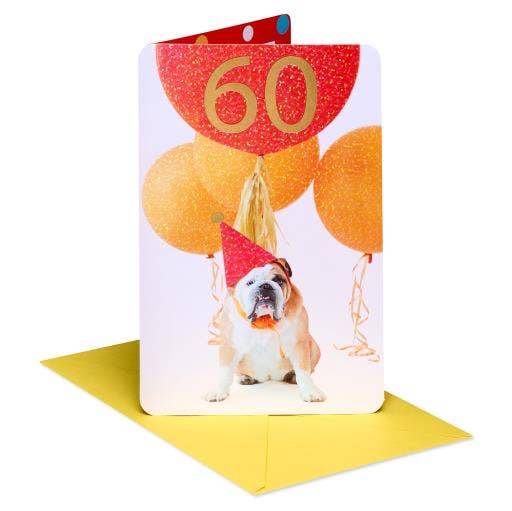 60th Birthday Card for Anyone (Wisdom)