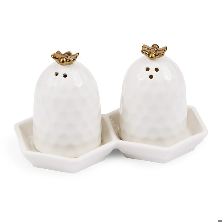 Bee Hive Salt & Pepper Set
