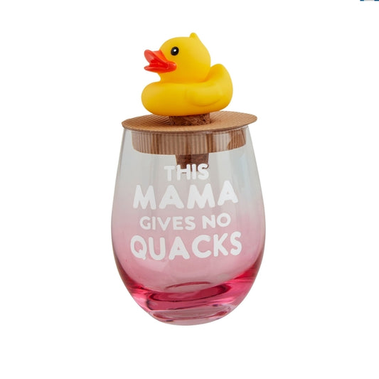 Duck Wine Glass Set