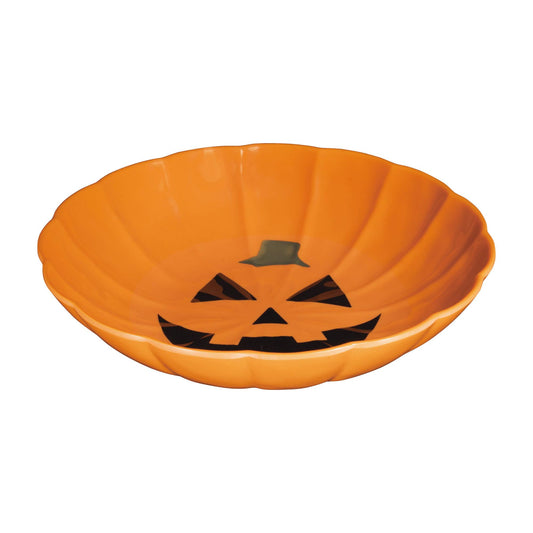 Halloween Pumpkin 11" Melamine Serving Bowl