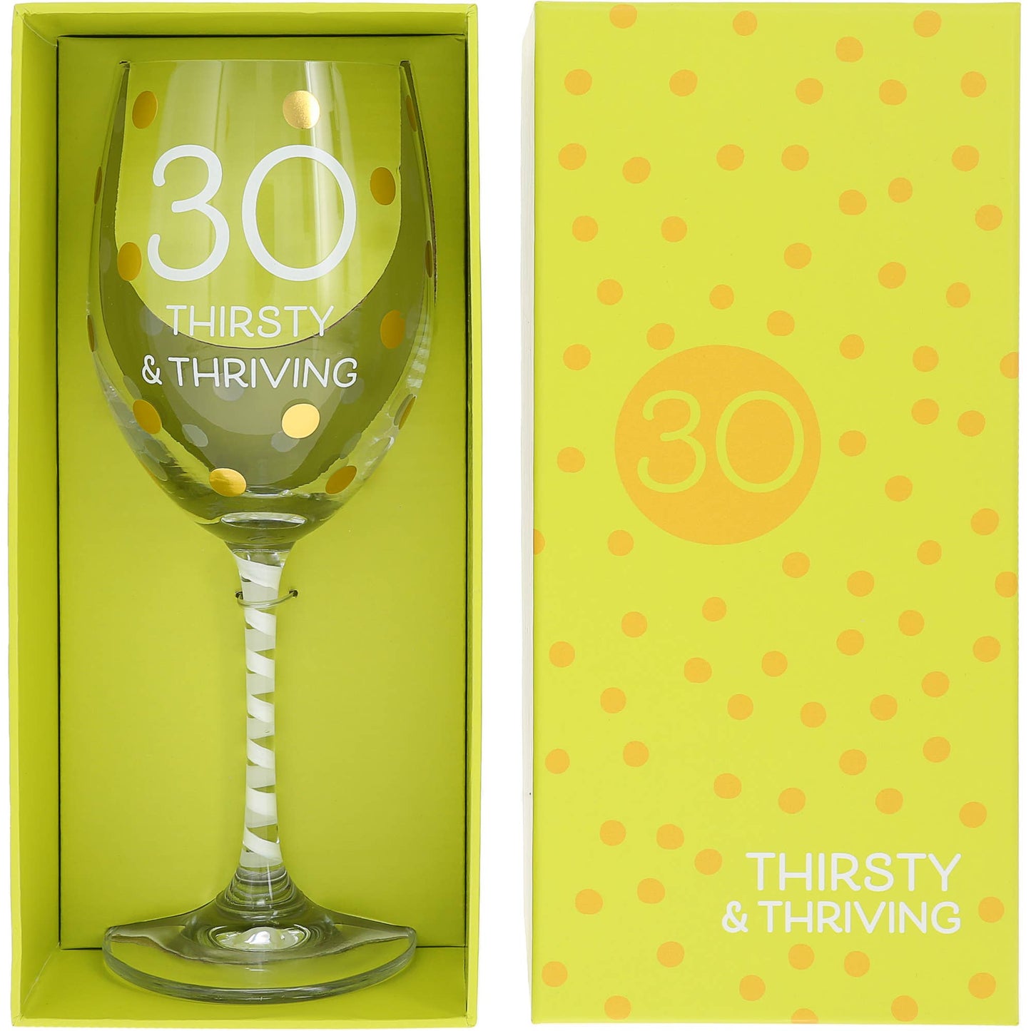 30 - Gift Boxed 16 oz Crystal Wine Glass