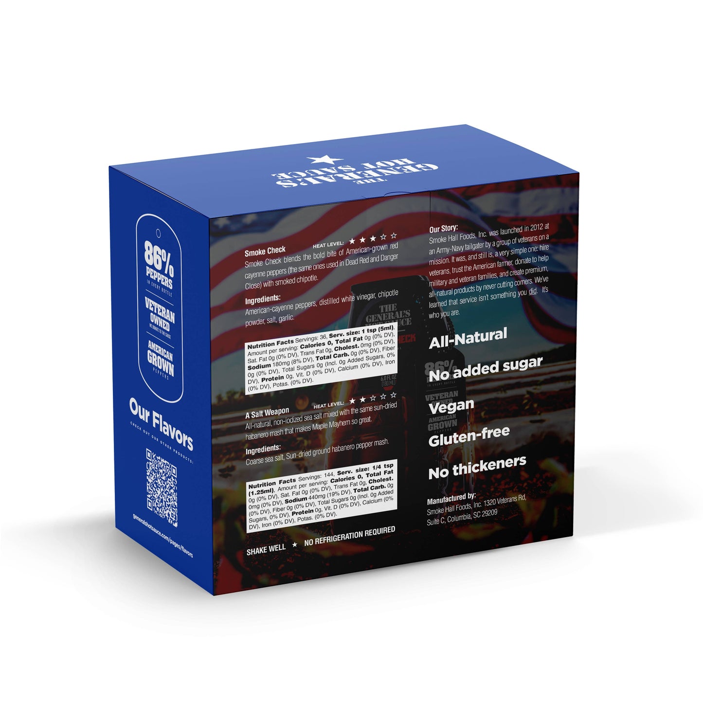 The General's A250 2-Pack- Smoke Check and A Salt Weapon