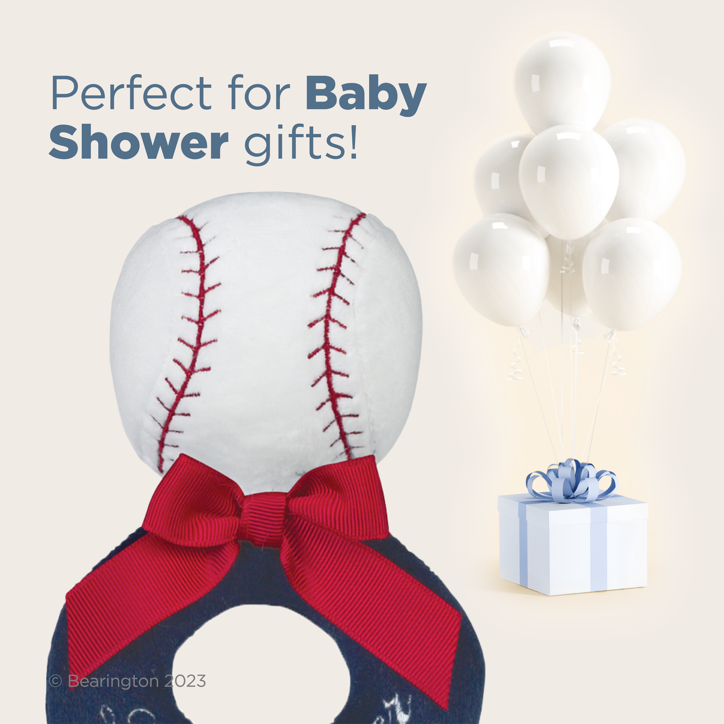 Lil' Slugger Baseball Ring Rattle