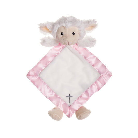 Plush Toy Snuggle Buddy My Little Lamb, Pink