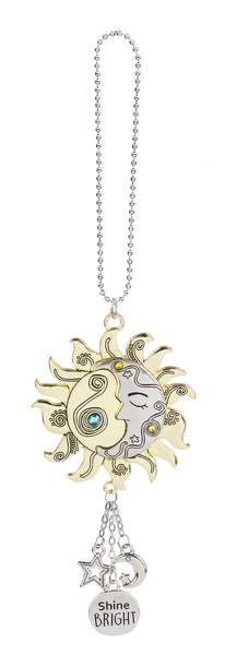 Car Charm - Sun & Moon
