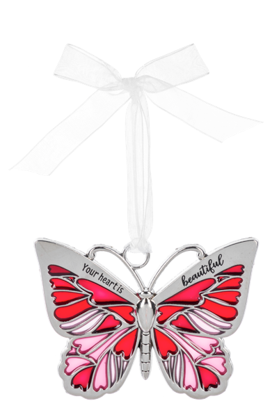 Hearts a Flutter Butterfly Ornaments Assortment