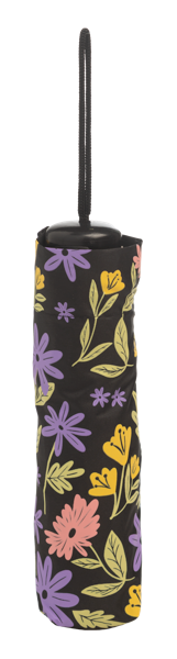 Modern Florals Color Changing Telescopic Umbrellas