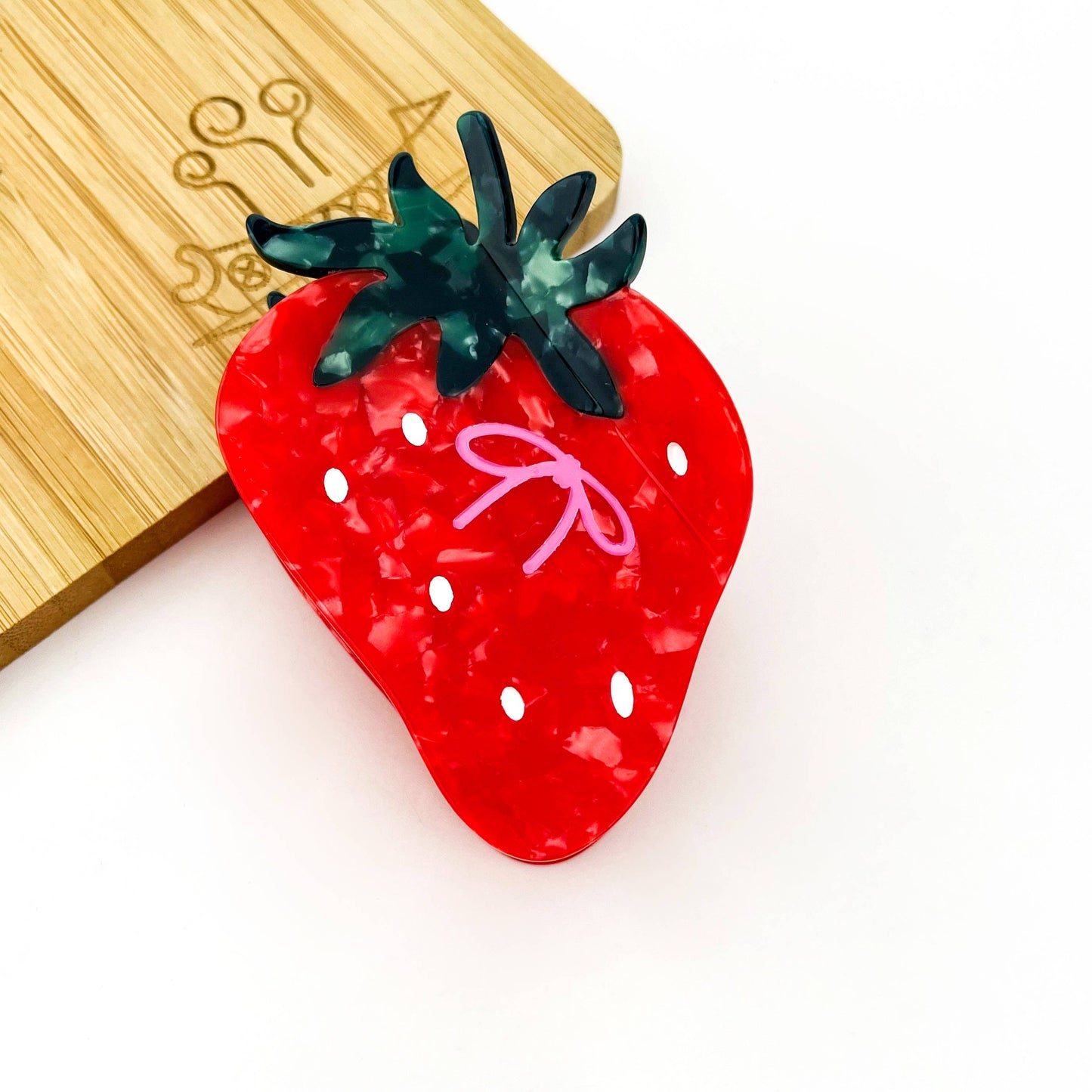 Cute Fruit Acetate Hair Claw Clip