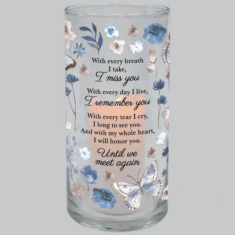 "Until We Meet" Hurricane Candle