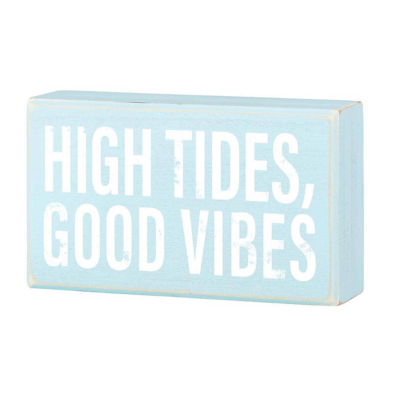 Box Sign - High Tides