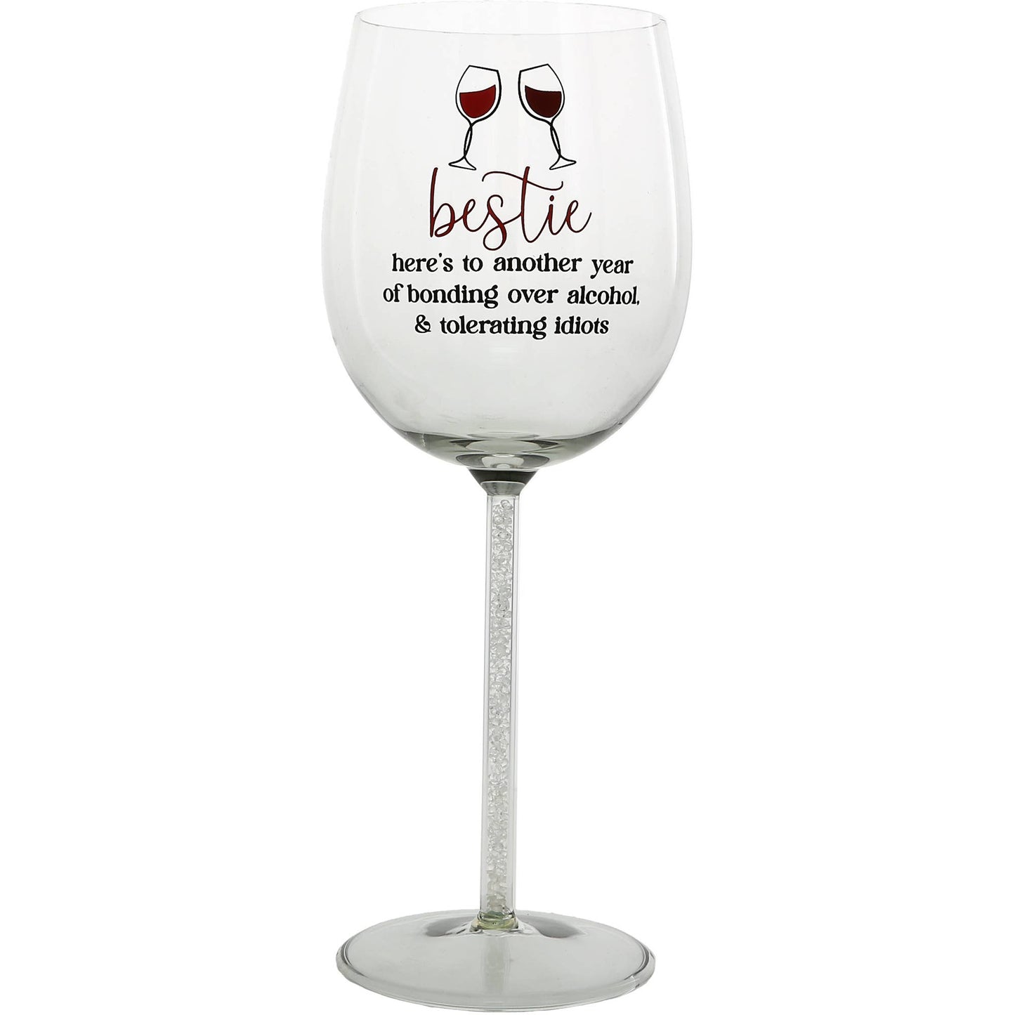Bestie - Gift Boxed 17 oz Wine Glass