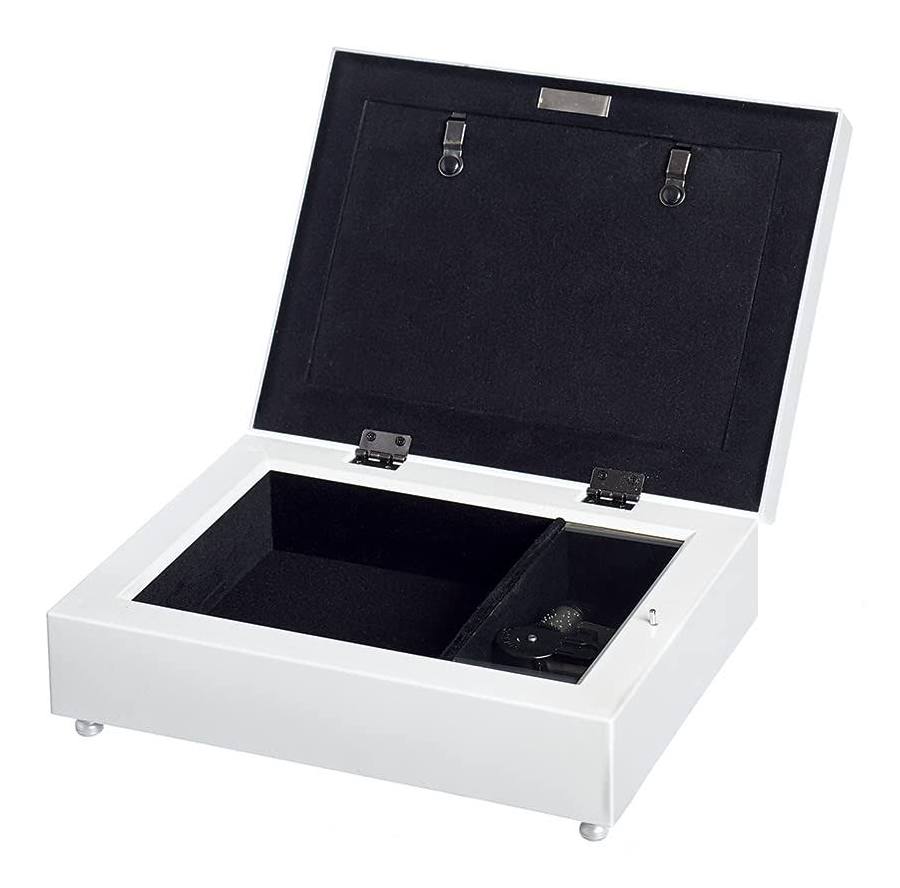 Roman Giftware Daughter White Jewel Music Box