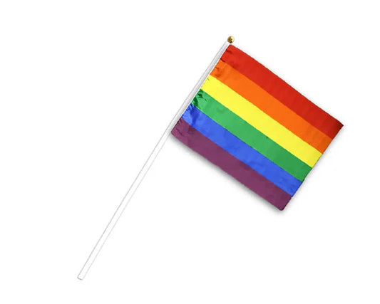 Small Rainbow Striped PRIDE Flag